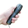 Taschenlampen Taschenlampen Mini wiederaufladbare LED-Taschenlampe A100 Outdoor-LED-Taschenlampe T6 wiederaufladbare Zoom-Mini-Power-Taschenlampe für Abenteuercamping P230517