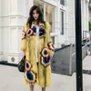 Kvinnors päls faux vinterrock kvinnor verkliga koreanska mode länge för kläder 2023 Manteau Femme yy821