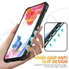 Ring Holder Phone Cases for Samsung S23 Plus Heavy Duty Kickstand Magnet Car Mount Cover with Bracket Hand Grip Anti-slip Design