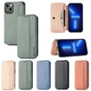 Кожаный корпус из углеродного волокна для iPhone 14 Pro 12 11 13 Pro Max 13 Mini XS Max 7 8 6S плюс xr SE Card Slot Sweat Sweal