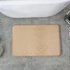 Inträde dörrormat badrumsminnet svamp icke-halkgolvmatta toalett absorberande fotmatta kök smutsigt resistent liten matta