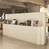 Decorazione domestica personalizzabile Pannello da parete pieghevole in carta bianca per organi Divisori rimovibili per interni per ufficio