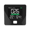 In 1 luchtkwaliteit Monitor Dust PM2.5 Temperatuurvochtigheid Detector ondersteunen Lage batterijwaarschuwing voor Home Office Car