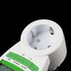 10pcs EU Plug Electric Energy Saving Power Meter EU Meter Analizzatore di monitoraggio del consumo di watt wireless