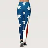 Active Pants Women' Fourth Of July Leggings sportivi stampati Yoga Petite