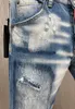 Coolguy Jeans Męskie dżinsy DSQ2 Classic Blue Hip Hop Rock Moto Męs
