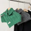 Bow Ties Winter Warm Fake Collar Scarf Women Turtleneck Detachable Shirt Collars Windproof Knitting False Wrap Scarves