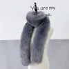 Halsdukar höstvinter 150 cm lång faux päls halsduk imitation mjuk varm krage kvinnor modekorekor fluffig sjal wrap