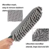 New Microfiber Car Cleaning Brush Duster Brush For Car Interior Exterior Dirt Cleaning Detailing Brushes Auto Care Polishing Tools