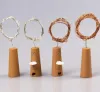 Bar tool 2M LED Wine Bottle Stopper Christmas Party Wedding Decor Lamps Copper Wire String Light Cork Shaped Stopper
