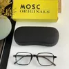 Óculos de sol Quadrões de óculos vintage moldura de moldes Hindig Homens lendo myopia prescripts óculos femininos óculos com caixa