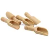 Spoons Mini Wooden Scoops Bath Salt Spices Milk Candy Flour Powder Laundry Detergent Spoon 7.7X2.2Cm Drop Delivery Home Garden Kitch Dhlun