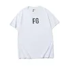 Abiti da abbinare alla famiglia Ess Tees Magliette Essen Moda Abbigliamento Marchio Fears Of God Doppio filo Nebbia Stagione 6 Fg Stampato manica corta Dhdq5