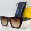 Fendisunglasses occhiali da sole Designer quadrato Designer oversize acetato telaio da sole personalizzati da sole 40068 Lunettes de soleil