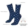 Herrstrumpor Komprimering L Navy Anor Woman 2023 Men Sport Sock