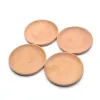 Ronde En Bois Assiette Plat Dessert Biscuits Assiette Plat Fruits Plateau Thé Serveur Plateau Bois Porte-gobelet Bol Pad Vaisselle Tapis VT1578