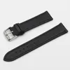 Assista bandas de alta qualidade relógio retrô band strap 18mm 20mm 22mm 24mm de couro de couro de couro cinza preto marrom azul para homens assistindo acessórios 230518