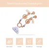 Ratels Mobiles Baby speelgoed Wooden PRAM Clip Mobile Personaliseer Silicone Bead Cloud Pacifier Chain Rattle TEETER 230518