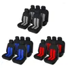 Capas de assento de carro F1CF Full Set Universal Fit Automotives coloridos