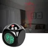 Klokken accessoires andere LED -projector klok digitaal alarm horloge elektronische USB wake -up desktopweer lcd snooze time bed thuis timer