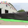 wholesale Outdoor Activities 9x9x2m big inflatable haunted house outdoors black inflatable maze laser tag arena with cover