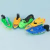 Bath Toys 1Pc Kids Speed Boat Ship Wind Up Toy Bath Toys Shower Toys Float In Water Kids Classic Clockwork Toys for Children Boys Gift 230517