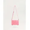 2023 (Barbie Pink) Cowhide Mini Small Square Bag Handtas Mini Damestas Trend 0517