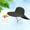 Berets Jungle Adventure Hat Jagen wandel emmer hoeden mode vrouwen mannen grote panama waterdichte ademende chapeau UV -bescherming