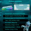 Klawiatury E-YOOSO Z11T USB 60% Mini Mechanical Gaming Klawiatura Niebieska Czerwona Przełącznik 61 Klawisze ODPOWIEDZIALNE KABEL PRZETWARNE DLA KOMPUTERU PODRÓŻY 230518