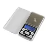 Vägande skalor Mini Electronic Digital Scale Diamond Jewelry Väg NCE Pocket Gram LCD Display 500g/0,1 g 200 g/0,01 g med detaljhandeln DRO DHFNA