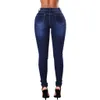 Jeans herfst dames jeans casual hoge taille kont tillen denimbroek sexy elastische rits skinny vrouwelijke potloodbroek 2022 mode street