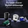 Hårtrimmer 1pc Mini Portable Electric Shaver USB RECHARGEABLE skägg Trimmer Razor Face Cordless Shavers Wet Dry Painless Shaver Machine 230518