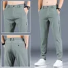 Mens Pants Spring Summer Autumn Golf Högkvalitativ elasticitet Fashion Casual Breatble Trousers 230518