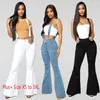 Dżinsy wiosna jesienna pasek dżinsy moda moda chudy suwada spodni uliczny Trąbe spodnie roupas feminina pantalon pour femme