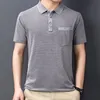 Men's Polos Men Summer Fashion Pocket Polo Shirt Men Solid Colors Short Sleeve Tee Shirts Male Slim Fit Casual Tops Homme 230518