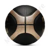 Toplar erimiş boyut 5 6 7 Basketbol Siyah Gold Pu Açık Kapalı Kadınlar Gençlik Man Maç Maç Eğitim Basketls Bedava Hava Pompası Çantası 230518