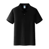 Herrpolos polo män polo skjorta kort ärm polo skjortor för krage toppar tees mens mode teen polo kläder 230518