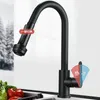 Kitchen Faucets Pulling Type Copper Faucet Pressurized Universal Rotation Cold Full Household Basin Vegetable