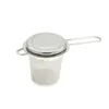 Stainless Steel Teas Strainer Tools Portable Tea Infuser Home Coffee Vanilla Spice Filter Diffuser