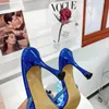 Designer Sandaler Mach Stiletto klackar Kvinnor Skor Bow Pumps Crystal Rhinestone Ankle Strap Super High Heel Satin Real Silk Sheep Sole Insole Dress Shoes EU35-42 Box