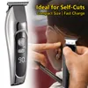 Hårtrimmer Barber Shop Hair Clipper Professional Hair Trimmer For Men Beard Electric Cutter Hair Cutting Machine Haircut Cordless Corded 230518