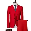 Abiti da uomo 2023Fine High-end Men (tuta Gilet Pantaloni) Moda Business Handsome Casual British Dress Suit Set di tre pezzi