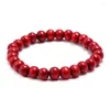 Strand Vintage Rétro Bois Perles Bracelet Wrap Hommes Ethnique Méditation Bracelets Femmes Prière Yoga Bracelet Tibétain Bouddhiste Perlé Bijoux