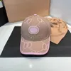 Zakłony kulkowe projektant Casquette Baseball Cap Designer Hat Luxury Ball Caps Plaid Duck Lonta liter haft sportowy golf podróż setek