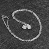 Pendant Necklaces 4pcs Big Middle Little Sister Brother Set Broken Heart Puzzle One Cubs Baby Children Famliy Link Stitching Jewelry