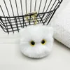 Nouveau mignon chat en peluche porte-clés dessin animé poupée jouet pendentif porte-clés pour femmes filles sac ornement voiture porte-clés enfants cadeaux accessoires