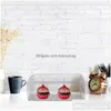 Gift Wrap 2Pcs Portable Dessert Packing Boxes Reusable Storage Food Containersgift Drop Delivery Home Garden Festive Party Supplies E Dhv3G