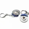 Porte-clés 1X Porte-clés Look d'étrier de voiture pour 320i 325i 330i 525i 530i 640i 740i X1 X3 X4 X5 X6 X7 ///M Sign Brake Style Keyring Pedant