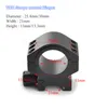 Hunting Scope Mounts for Weaver Picatinny 11mm 20mm Rail Riflescope Mount Ring Optics Scope Pipe Dia 24.5mm 30mm Mount Adapter for Barrel Accessories