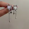 Ohrstecker Liebe Quaste Stern Ohrring weiblich süß coole Mode Persönlichkeit vielseitig Ohrschmuck für Frauen Zubehör